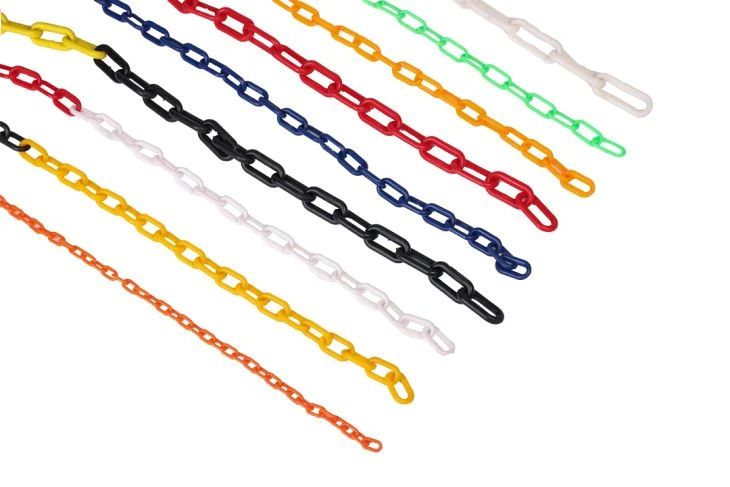 Warning Chain PlasticYellow And Black